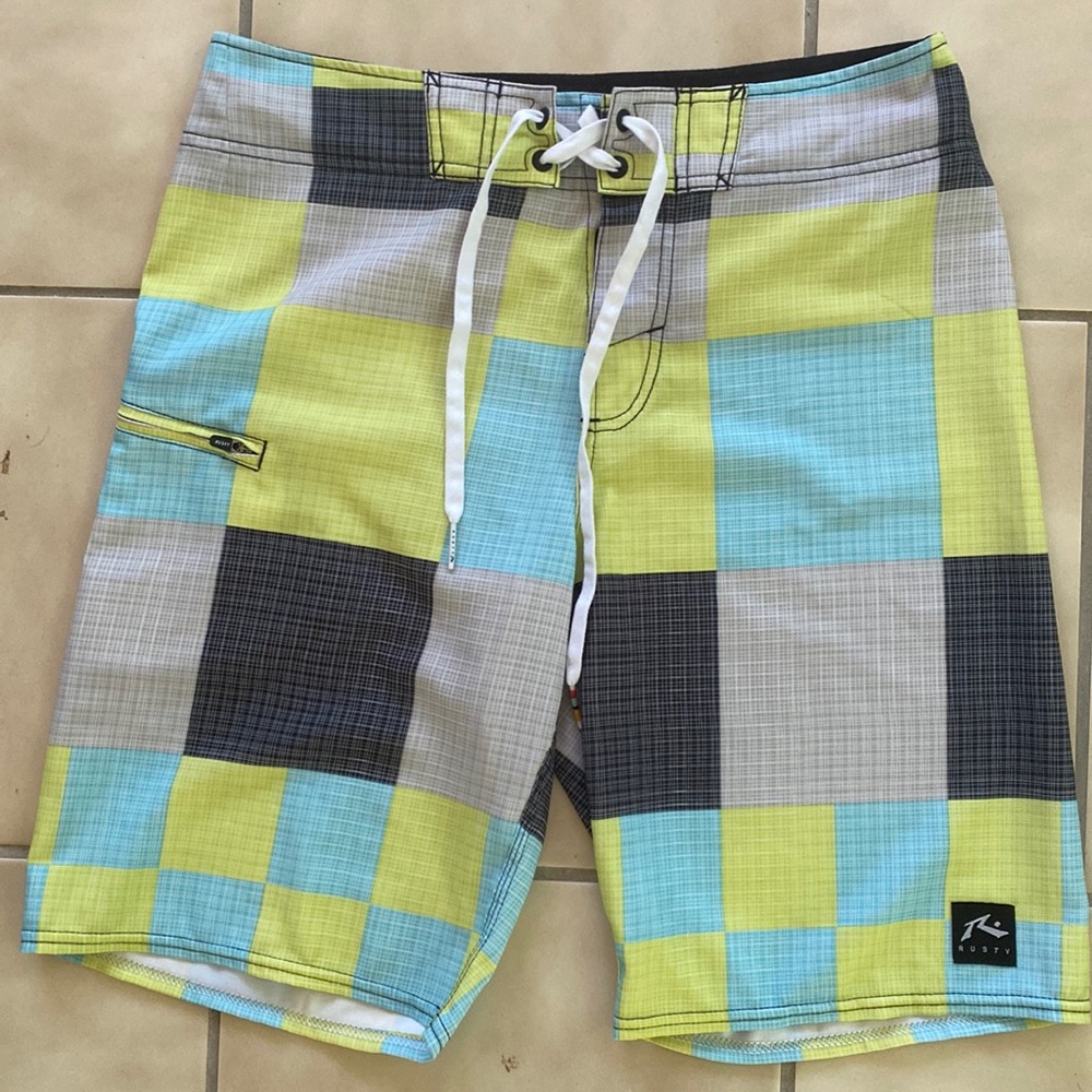 Rusty size 29 swim trunks (board shorts)